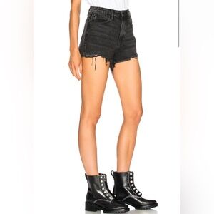 Alexander Wang Black High Waist Women Shorts